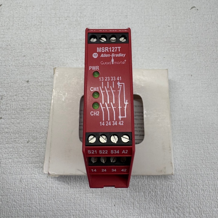 Allen-Bradley 440R-N23124 MSR127T Safety relay