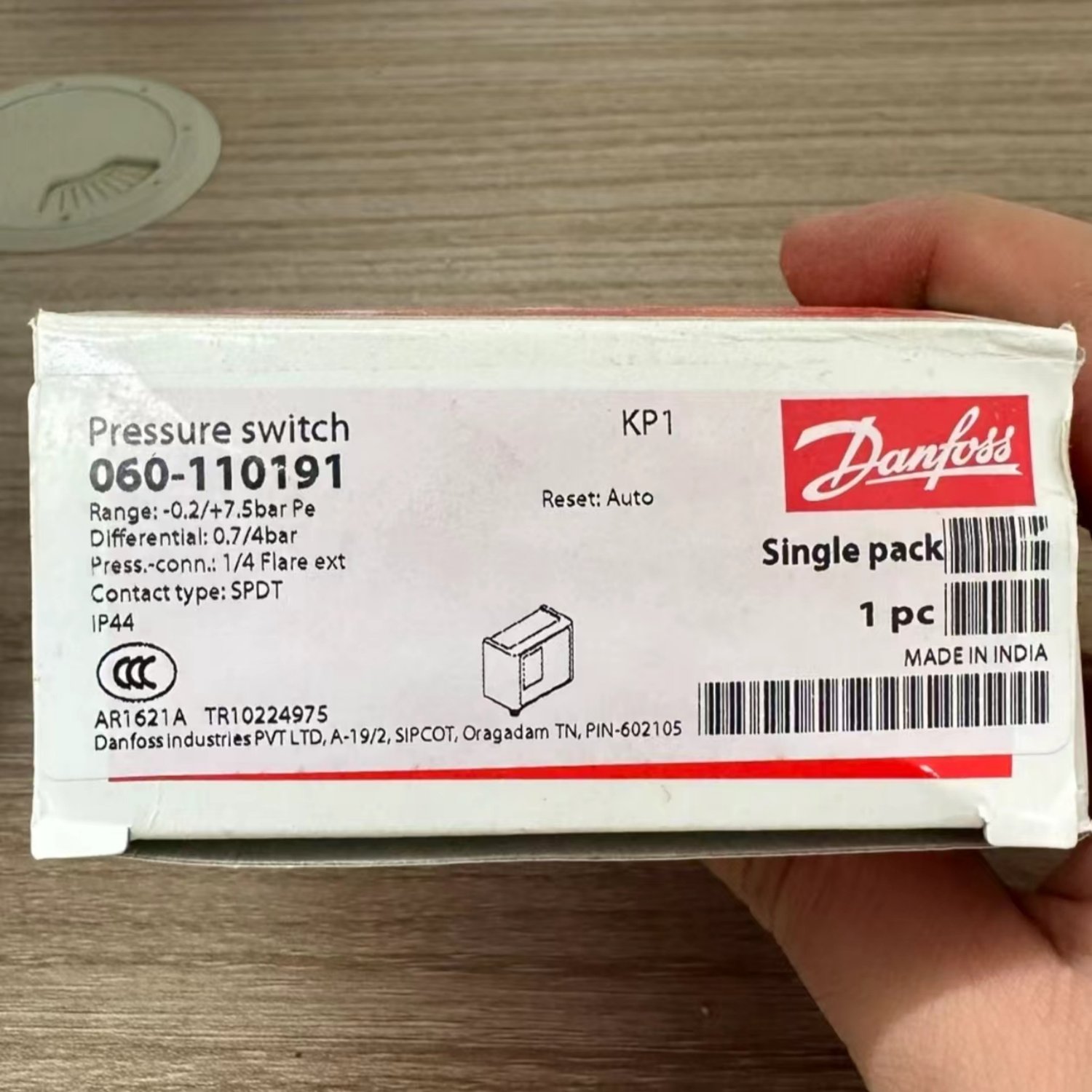 060-110191 Pressure Switch For DANFOSS