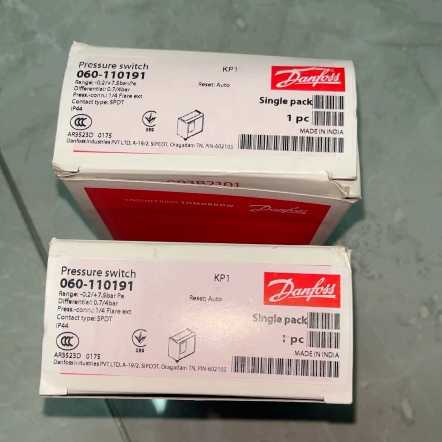 DANFOSS 060-110191 Low-Pressure Switch (KP1 Series) - Image 4