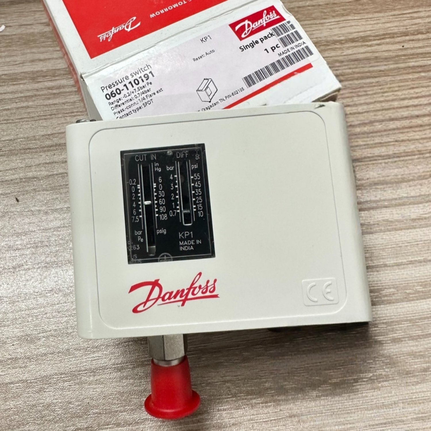 DANFOSS 060-110191 Low-Pressure Switch (KP1 Series) - Image 6