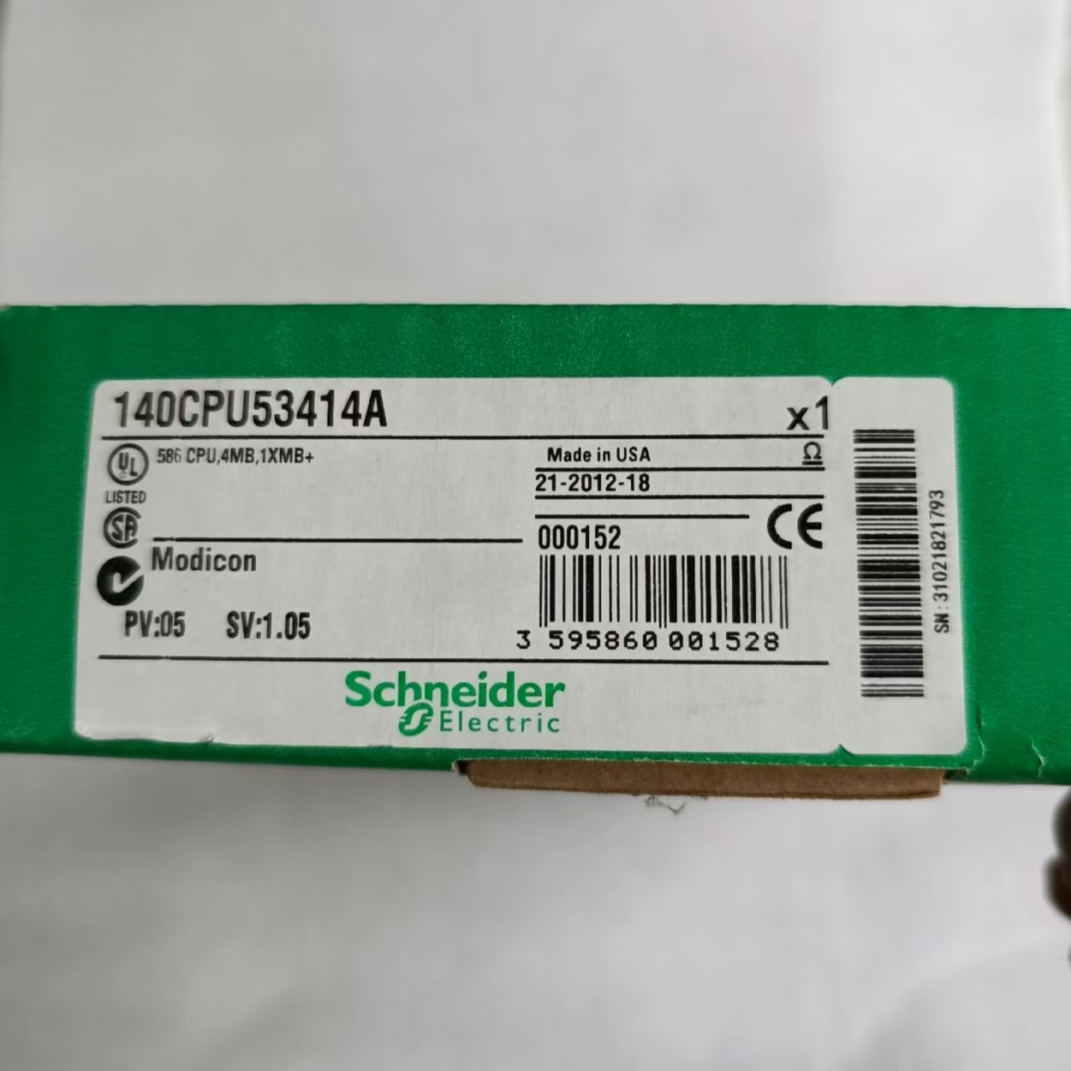 SCHNEIDER 140CPU53414A CPU Module (Modicon Quantum) - Image 3
