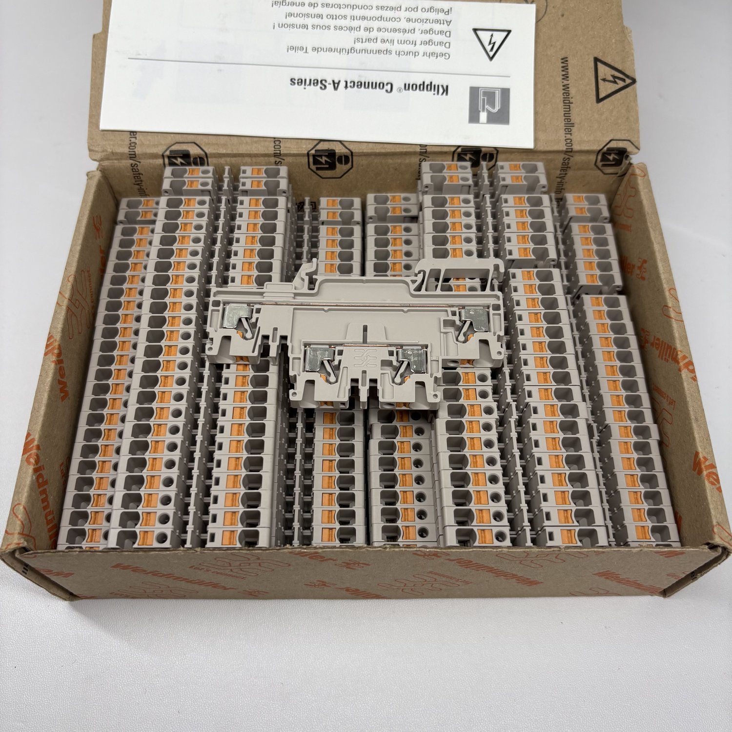 Weidmuller 1547610000 A2T 2.5 Feed-Through Terminal Block (A2T Series) - Image 3