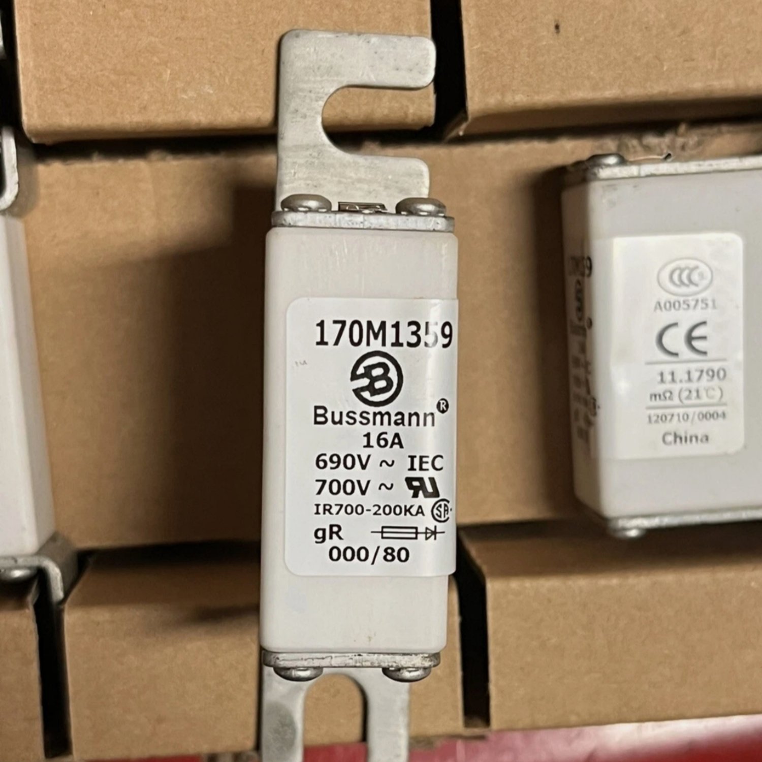 DANFOSS 170M1359 High-Speed Semiconductor Fuse for Drives (170M Series)