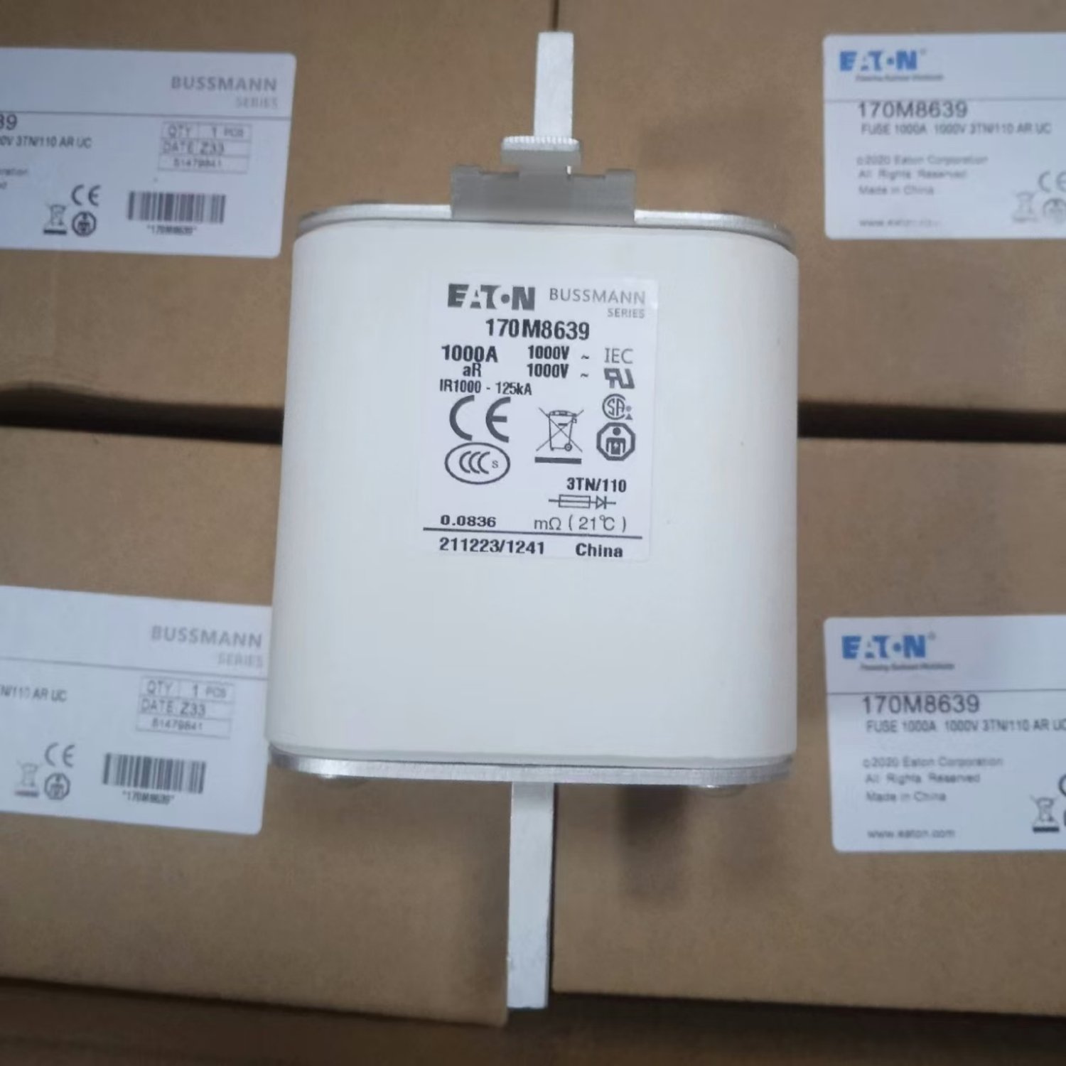 BUSSMANN 170M8639 Square-Body Semiconductor Fuse (170M Series) - Image 3