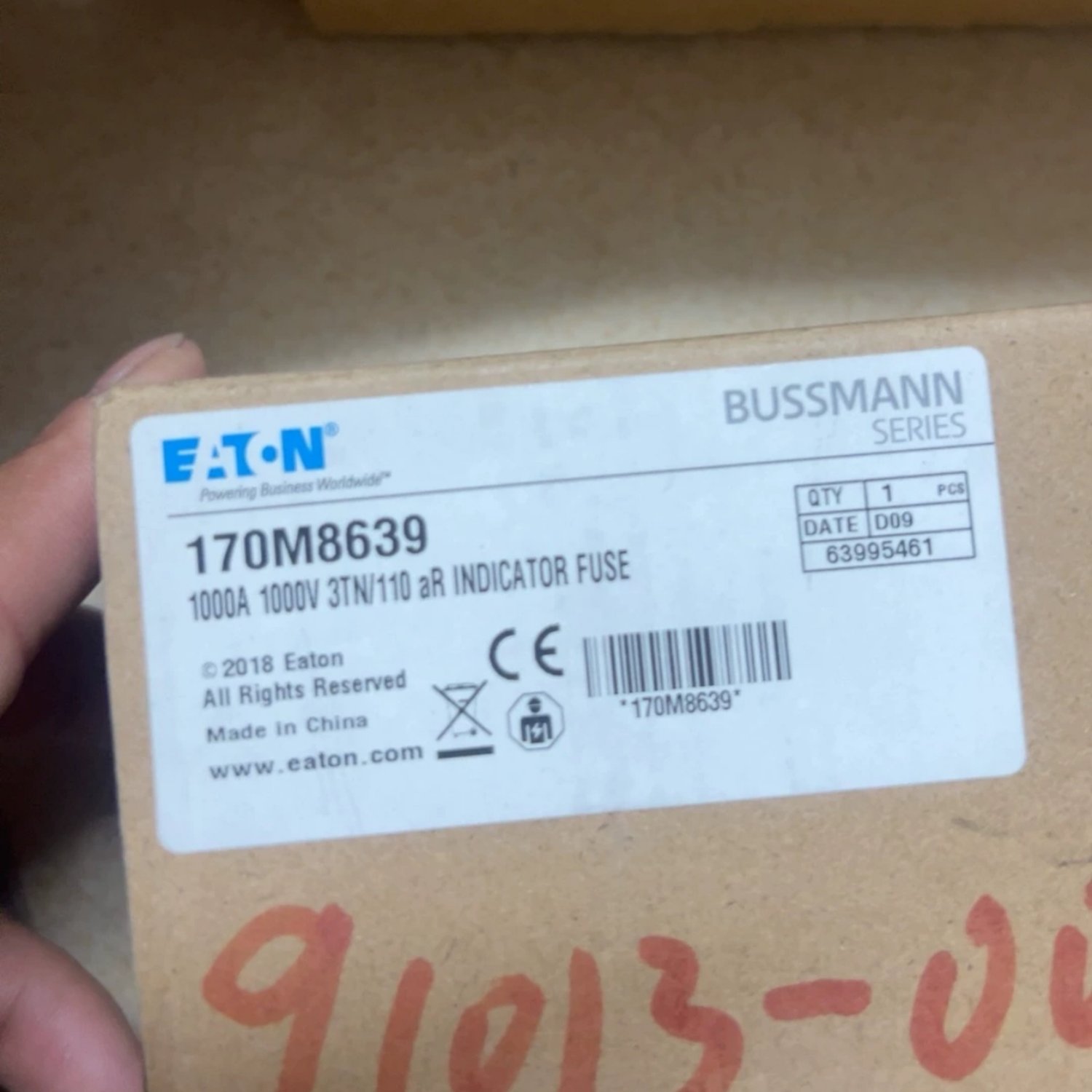 BUSSMANN 170M8639 Square-Body Semiconductor Fuse (170M Series) - Image 8