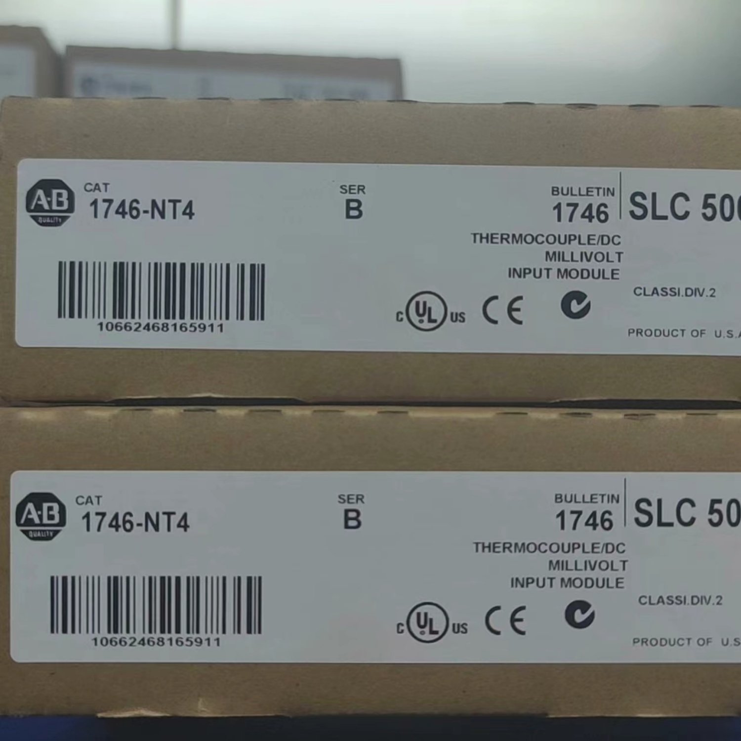 ALLEN-BRADLEY 1746-NT4 SER.B Thermocouple Input Module (SLC 500) - Image 4