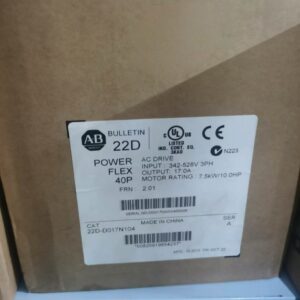 ALLEN-BRADLEY 22B-D017N104 Variable Frequency Drive (VFD) (PowerFlex 40)