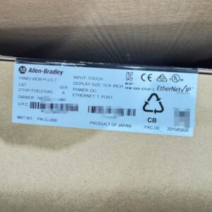 ALLEN-BRADLEY 2711P-T10C21D8S SER.A Touch Screen