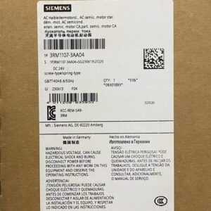 SIEMENS 3RM1107-3AA04 Motor Starter