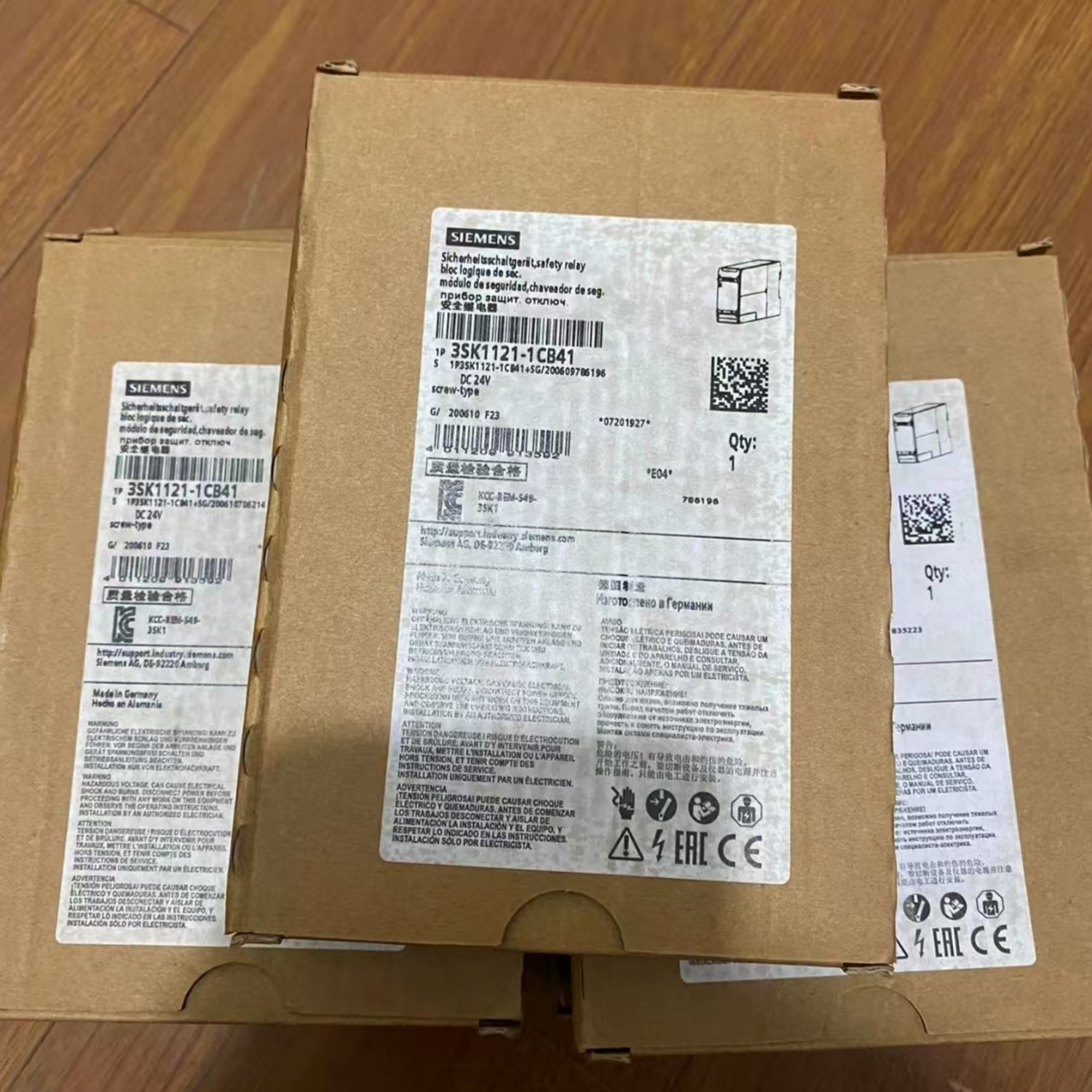 SIEMENS 3SK1121-1CB41 Safety Relay (SIRIUS 3SK1)