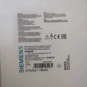 SIEMENS 3TK2827-1BB40 Safety Relay