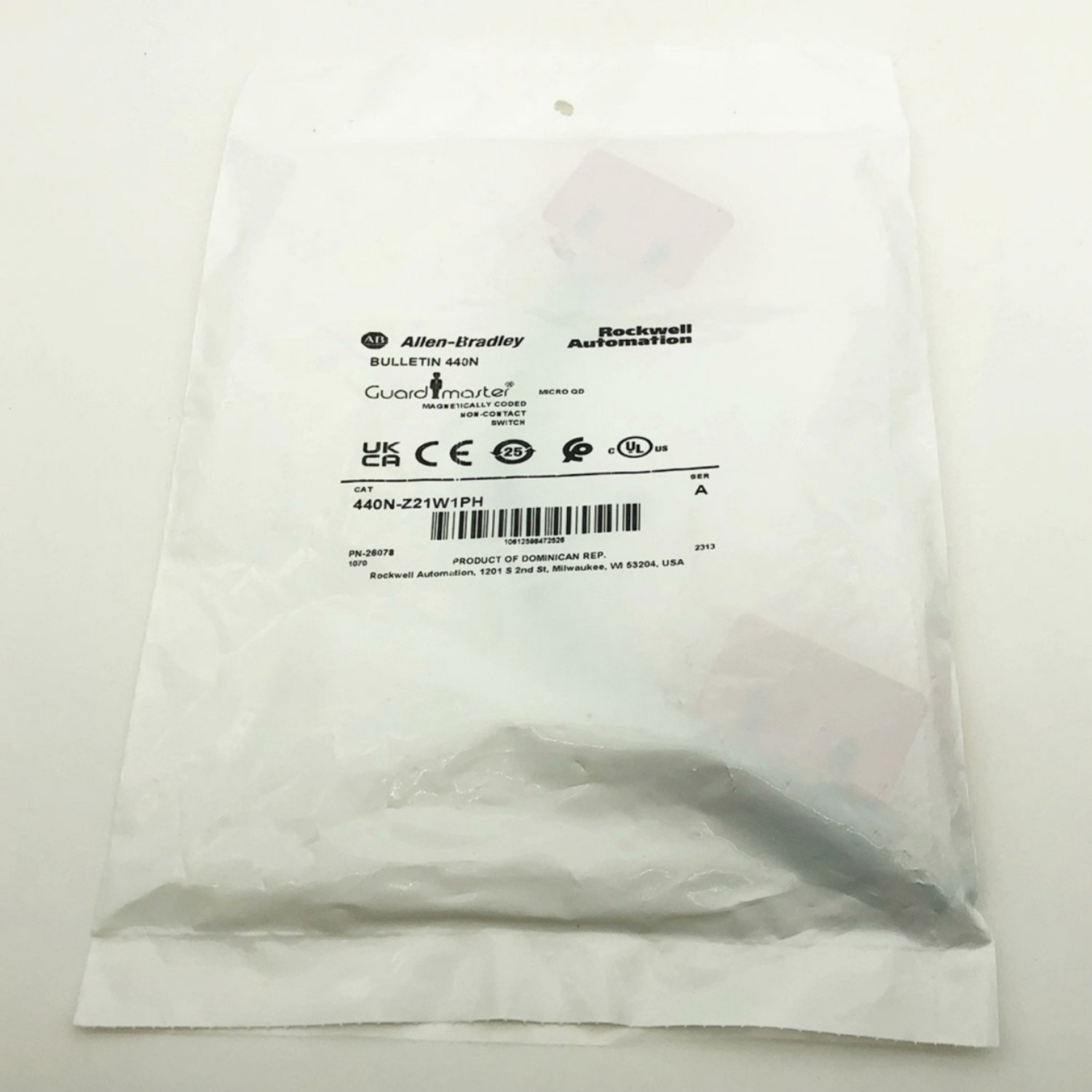 ALLEN-BRADLEY 440N-Z21W1PH Relay