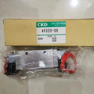 CKD 4F020-06 Pilot-Operated Pneumatic Solenoid Valve (4F Series)