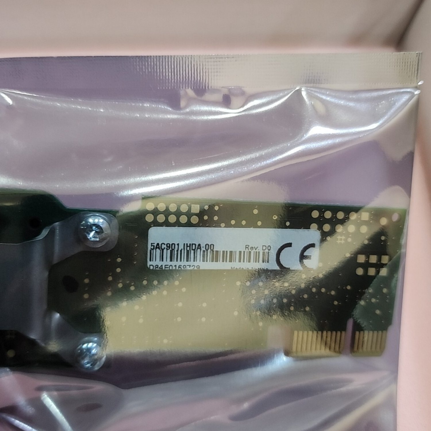 B&R 5AC901.IHDA-00 Audio Interface Card (APC) - Image 2