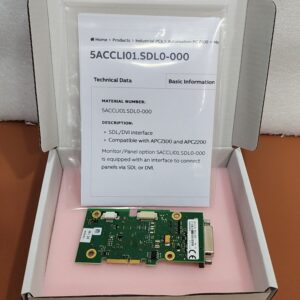 B&R 5ACCLI01.SDL0-000 Monitor Transmitter Card (APC)