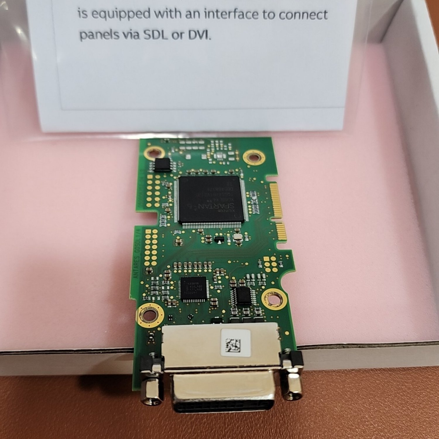B&R 5ACCLI01.SDL0-000 Monitor Transmitter Card (APC) - Image 3