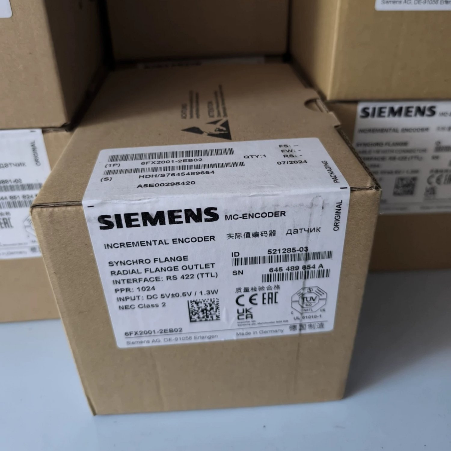 SIEMENS 6FX2001-2EB02 Incremental Rotary Encoder (6FX2001)