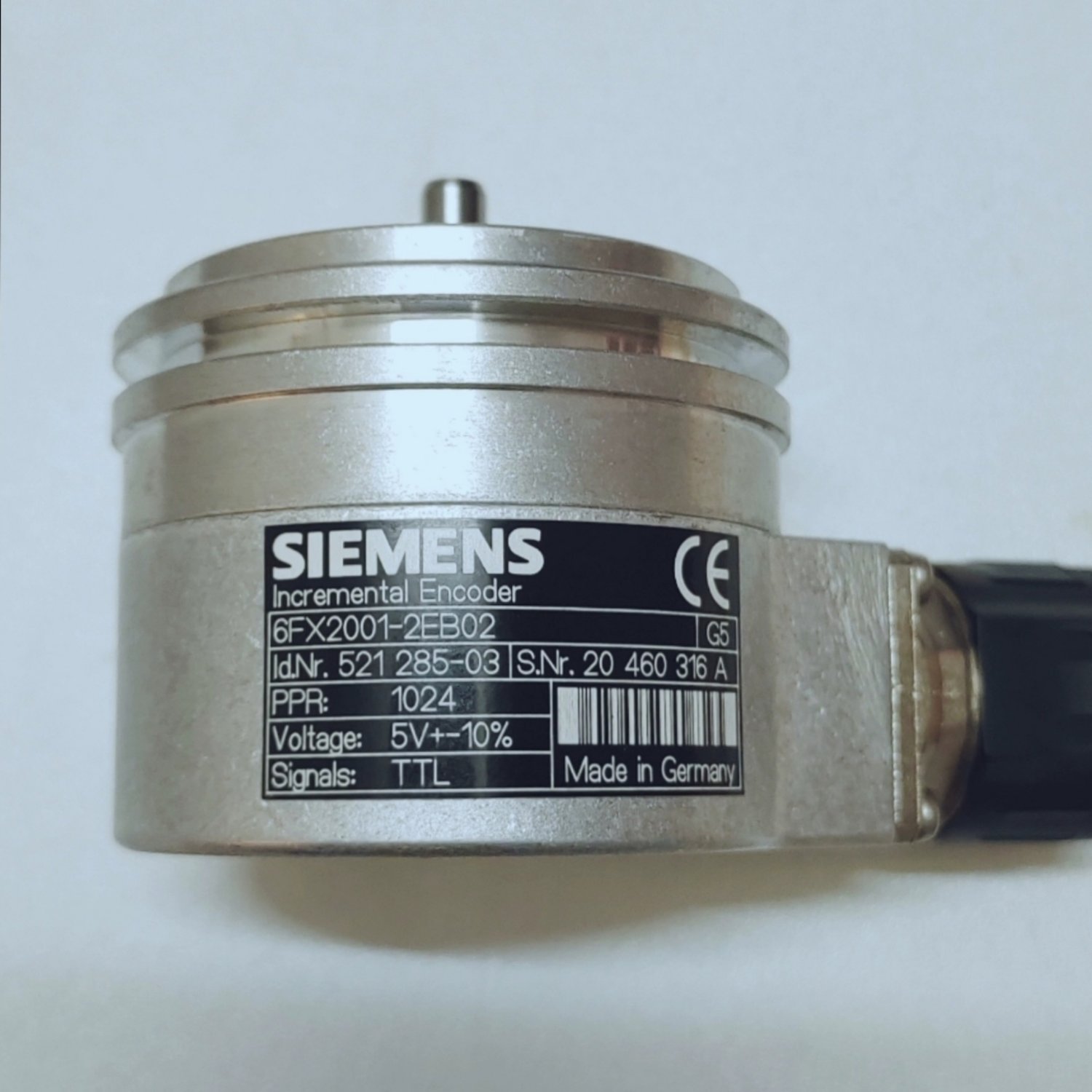 SIEMENS 6FX2001-2EB02 Incremental Rotary Encoder (6FX2001) - Image 3