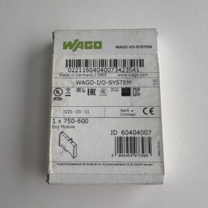 Wago 750-600 I/O End Module (750 Series)