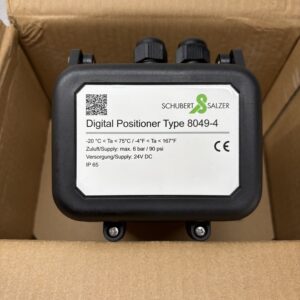 8049-4 （24VDC） Schubert & Salzer Electropneumatic Valve Positioner