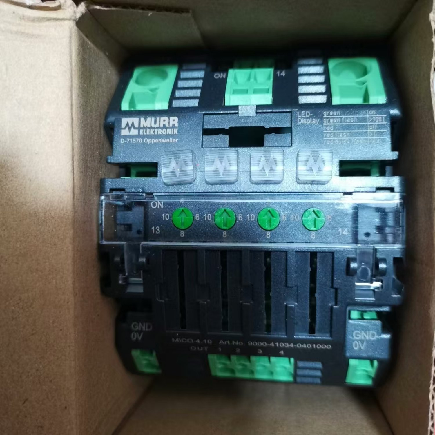 MURR 9000-41084-0401000 Circuit Protection Module (MICO+) - Image 2