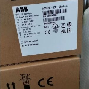 ABB ACS150-03E-05A6-4 Variable Frequency Drive (ACS150 Series)