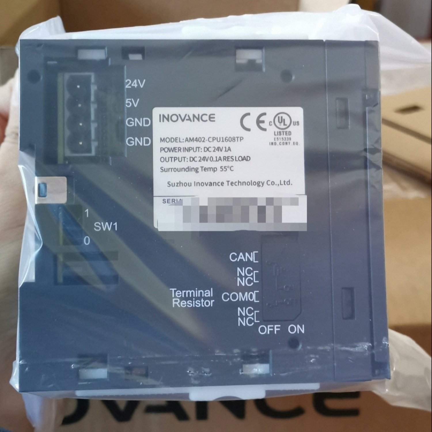 INOVANCE AM402-CPU1608TP PLC CPU Module (AM400) - Image 3