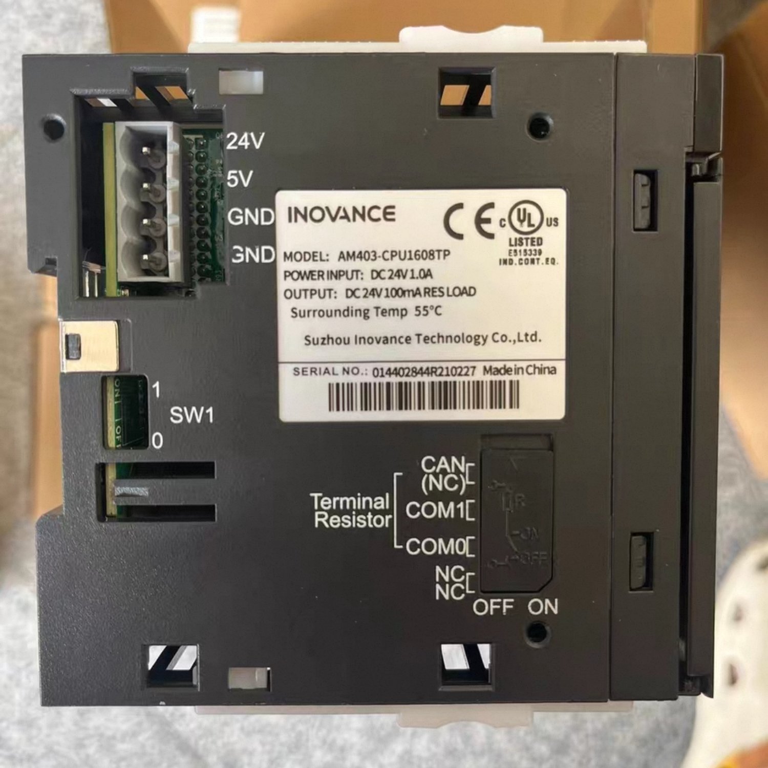 INOVANCE AM403-CPU1608TP PLC CPU Module (AM400) - Image 3