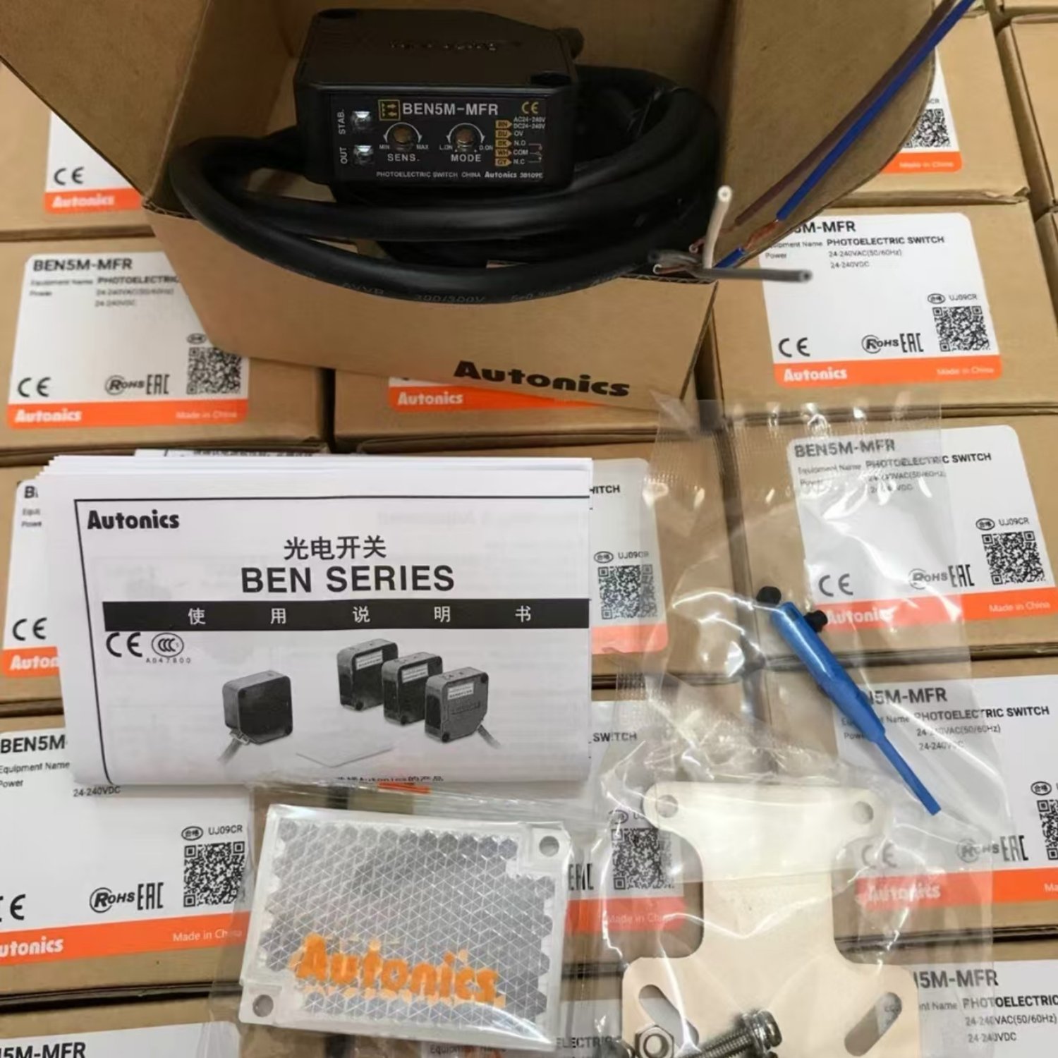 BEN5M-MFR AUTONICS Retroreflective Photoelectric Sensor - Image 11