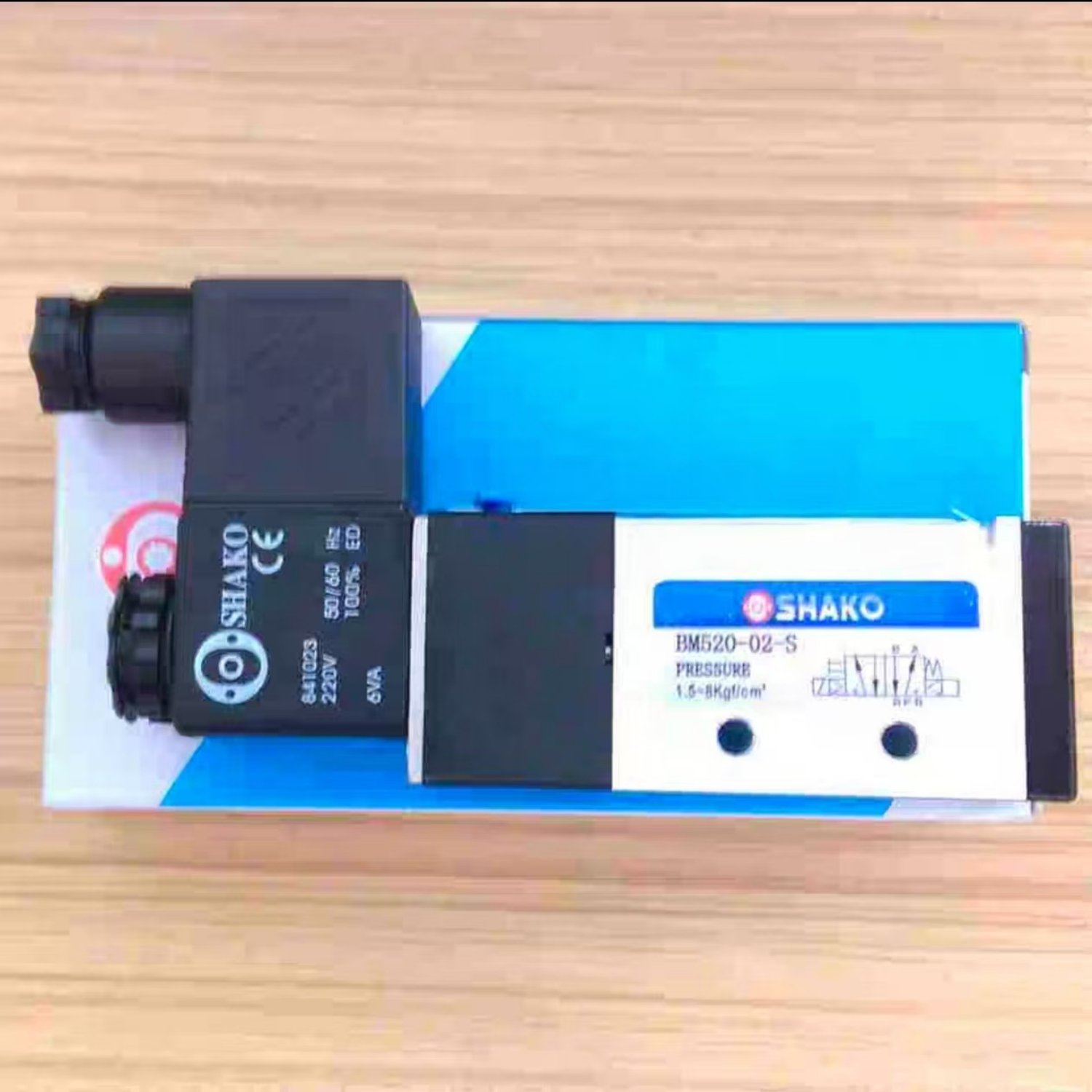 SHAKO BM520-02-S DC24V Solenoid Valve (BM520)