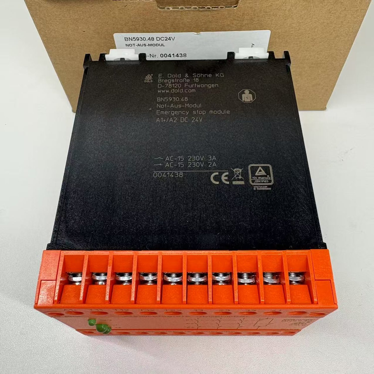 DOLD BN5930.48 DC24V 0041438 Emergency Stop Safety Relay (BN5930 Series) - Image 3