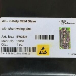 BIHL+WIEDEMANN BW2334 Control Board