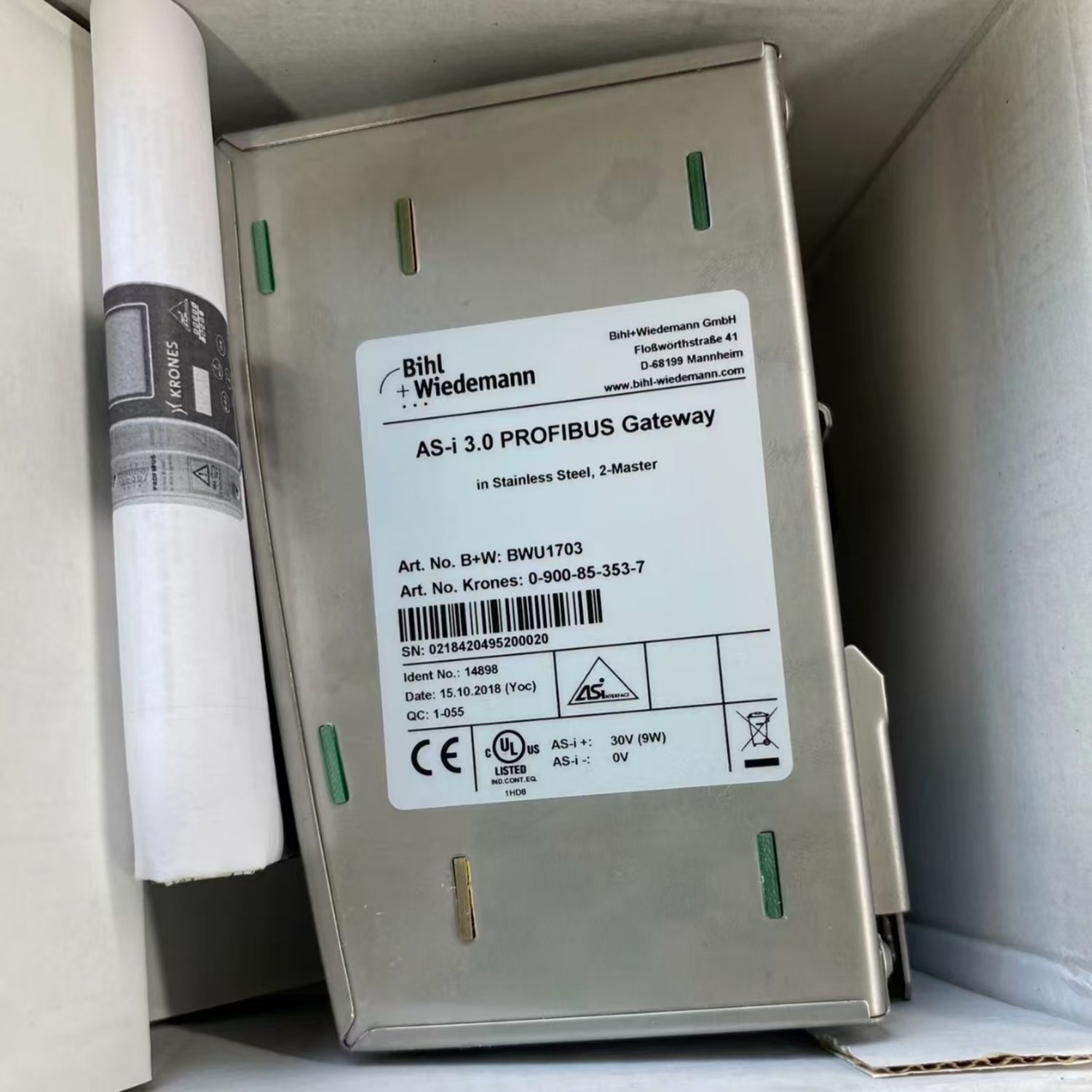 KRONES BWU1703 Spare Part (KRONES) - Image 3