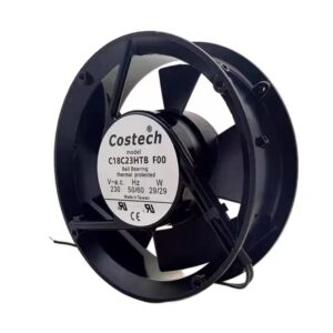 COSTECH C18C23HTB F00 AC Axial Cabinet Cooling Fan (C18 Series)