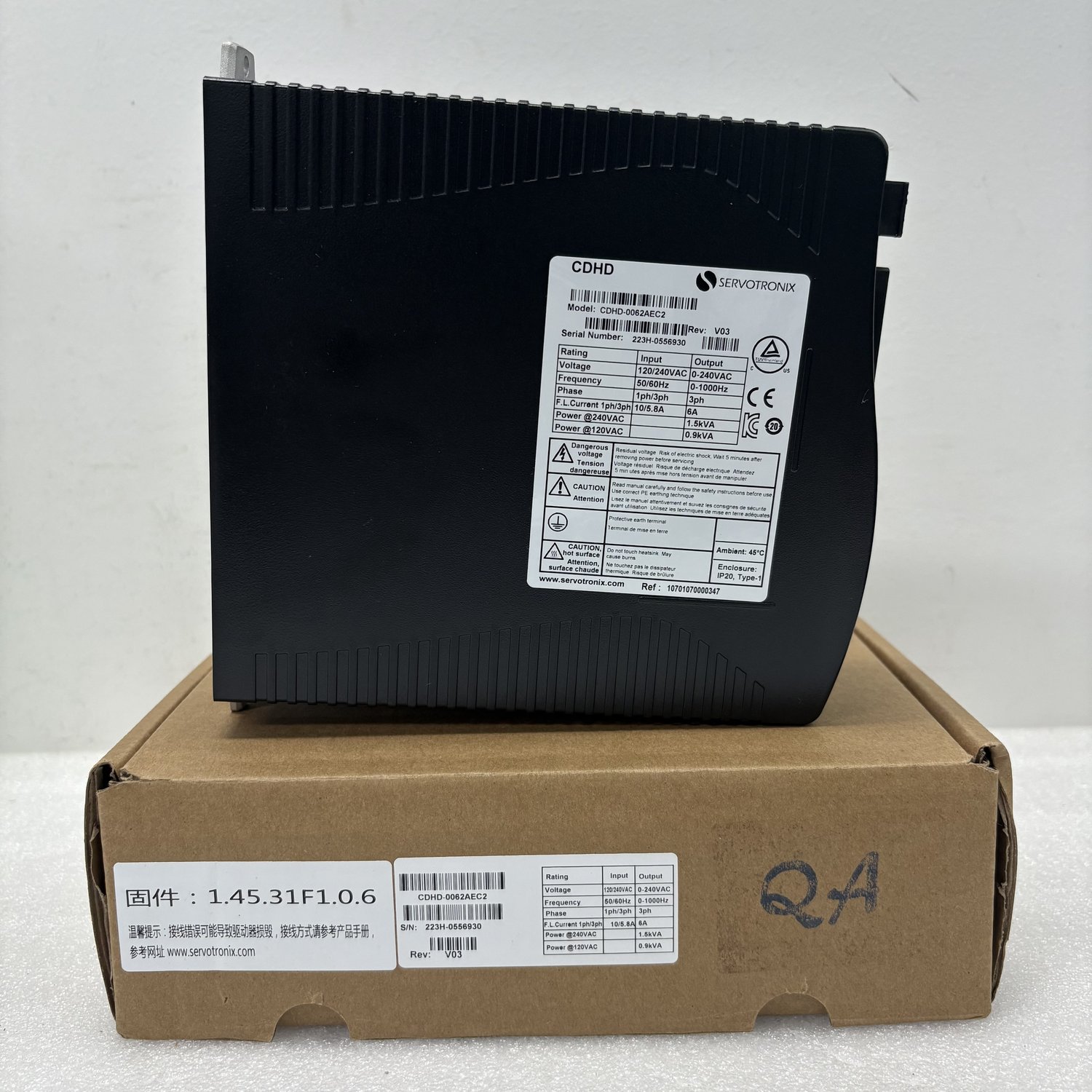 Servotronix CDHD-0062AEC2 Digital Servo Drive (CDHD Series) - Image 2