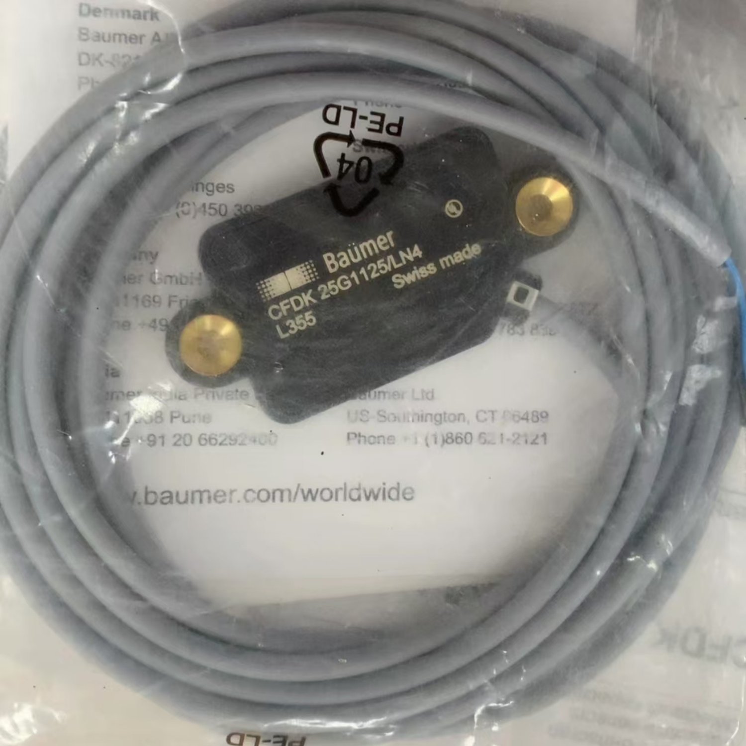 BANNER CFDK-25G1125-LN4 Capacitive Proximity Sensor (CFDK Series) - Image 4