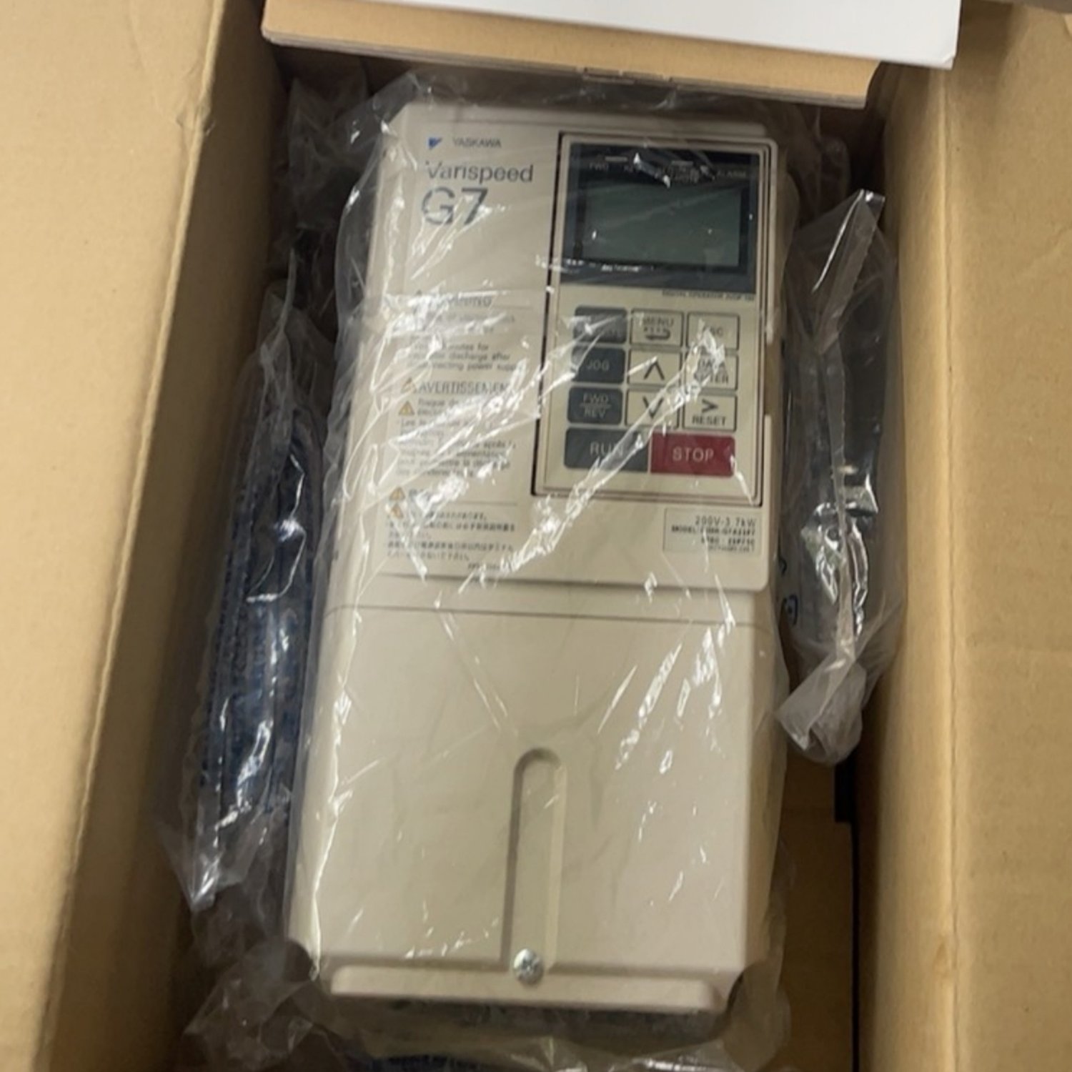 YASKAWA CIMR-G7A23P7 Inverter Drive (Varispeed G7) - Image 5
