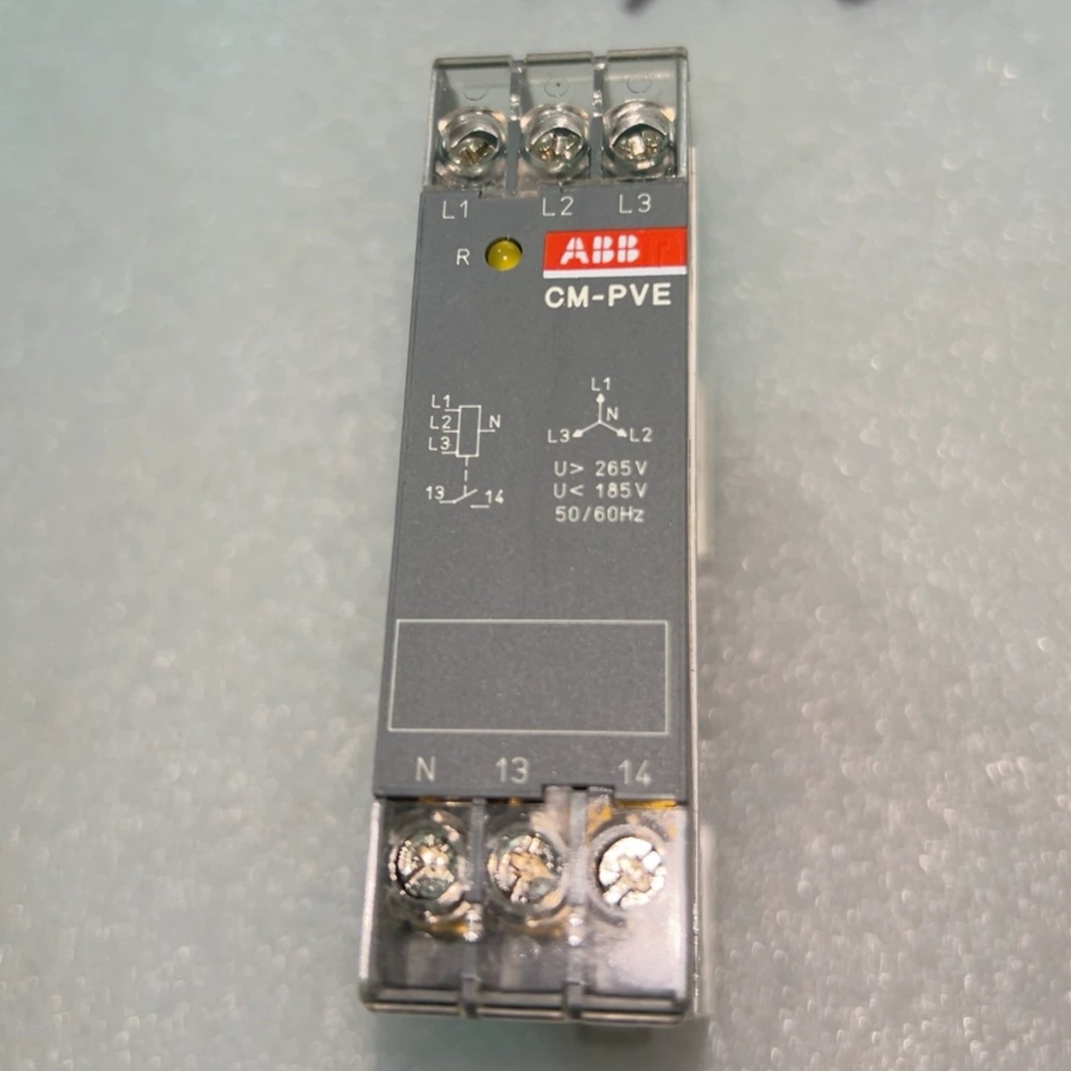 CM-PVE 185-265VAC Phase Monitoring Relay For ABB