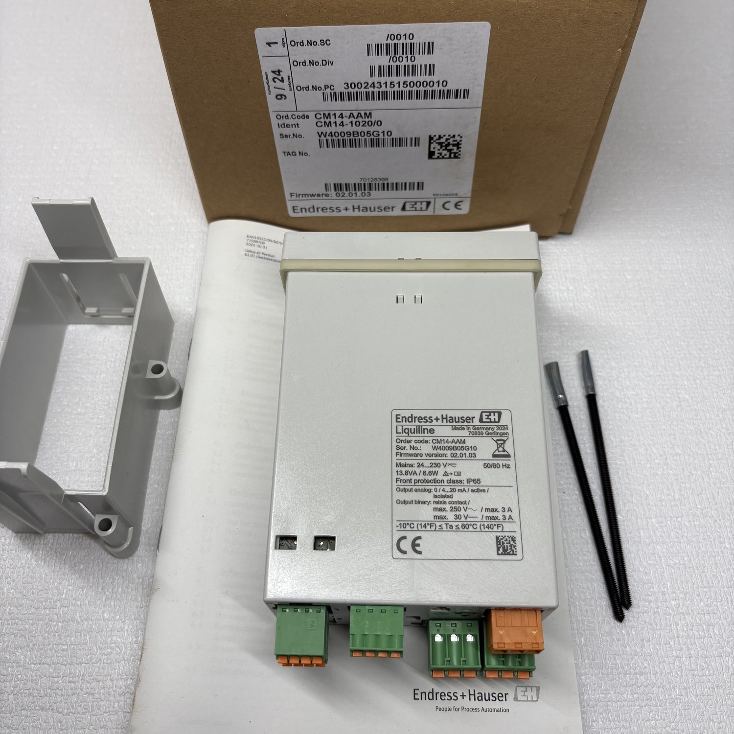 E+H CM14-AAM CM14-1020/0 Compact Panel Transmitter (Liquiline CM14 Series) - Image 3