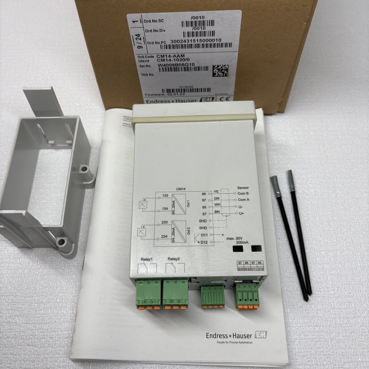 E+H CM14-AAM CM14-1020/0 Compact Panel Transmitter (Liquiline CM14 Series) - Image 5