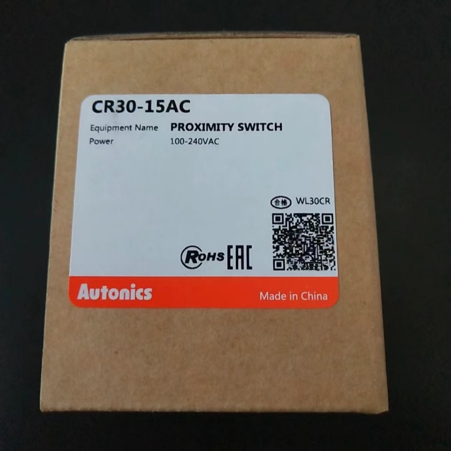 AUTONICS CR30-15AC Capacitive Proximity Sensor (CR Series)
