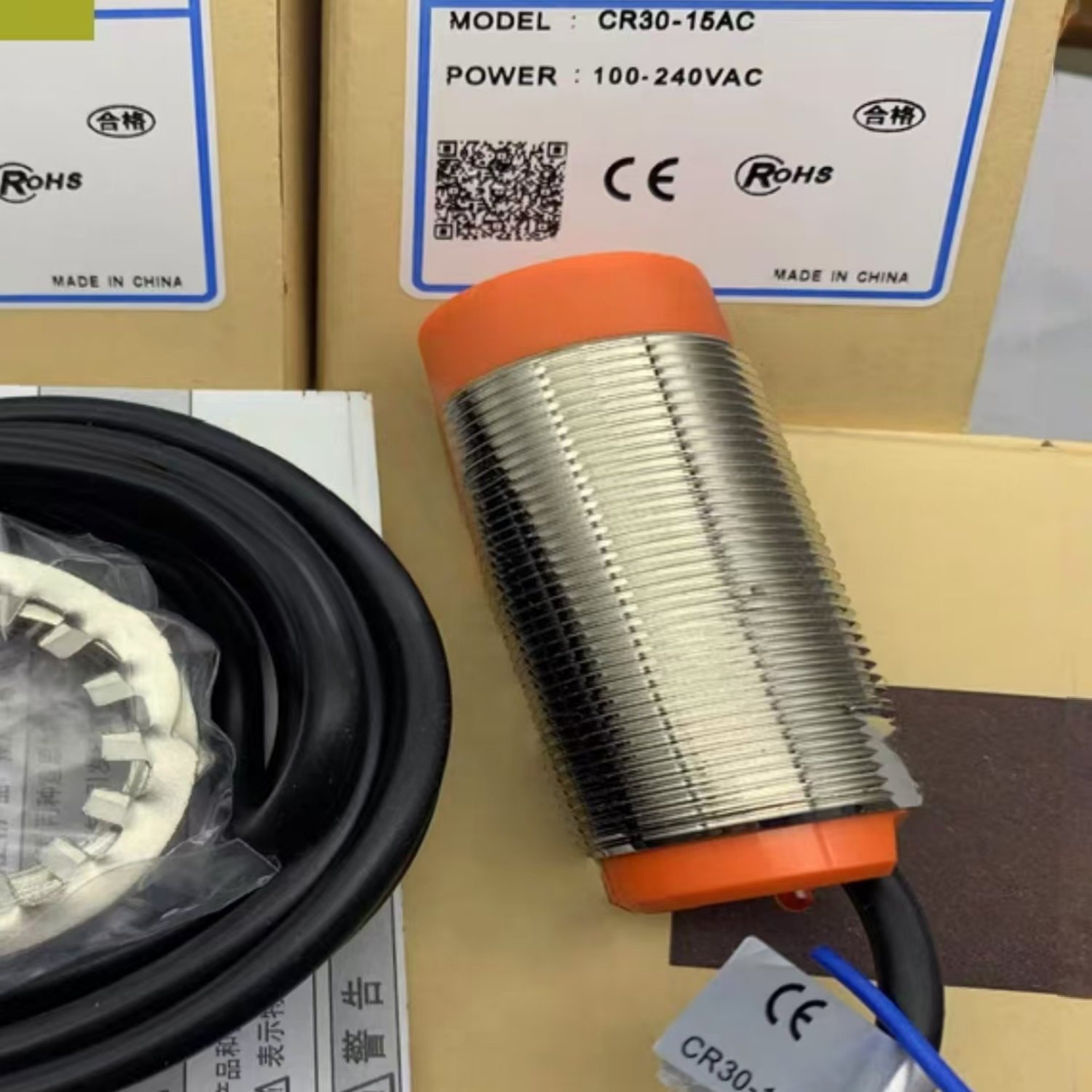 AUTONICS CR30-15AC Capacitive Proximity Sensor (CR Series) - Image 2
