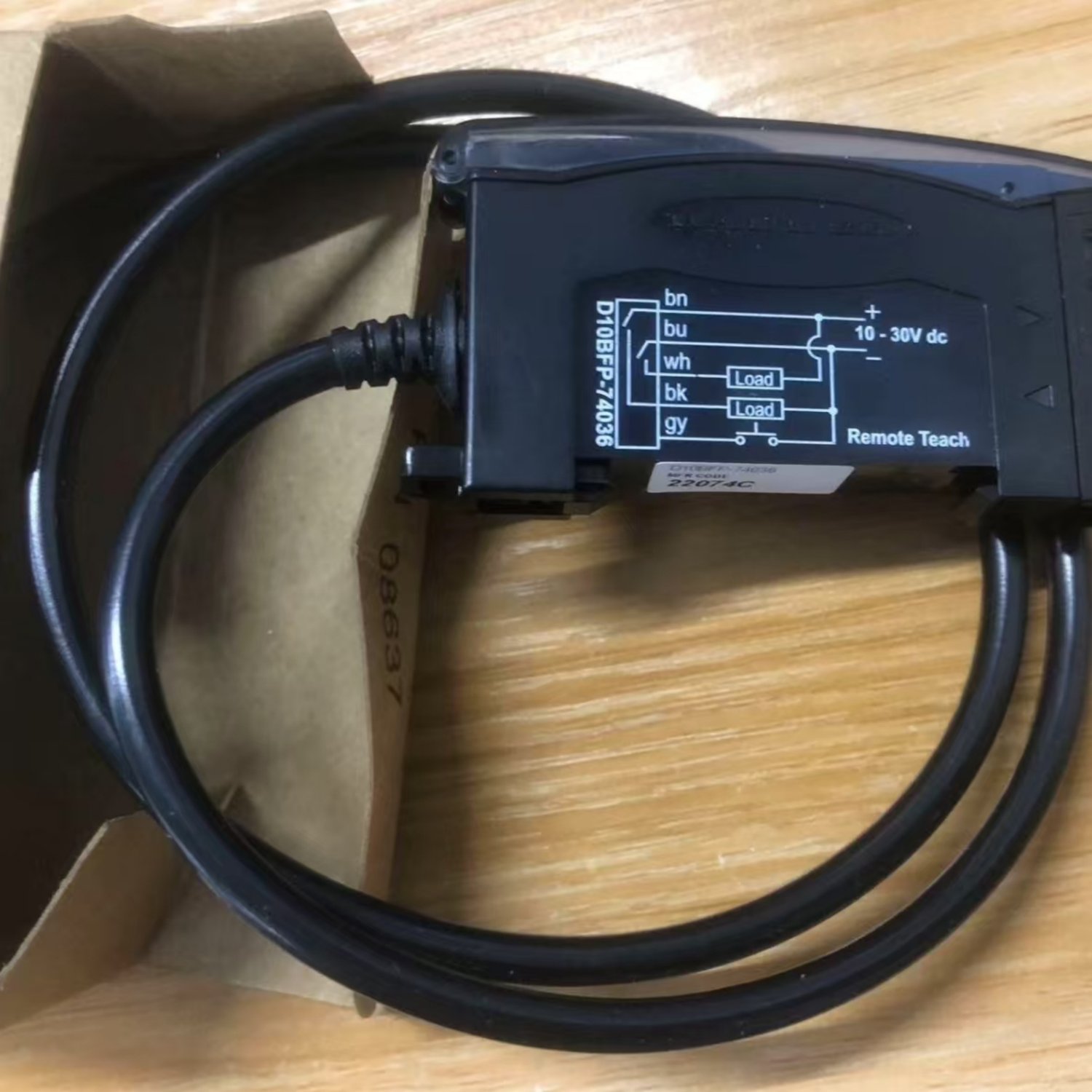 BANNER D10BFP 74036 Fiber Optic Sensor Amplifier (D10 Expert Series) - Image 2
