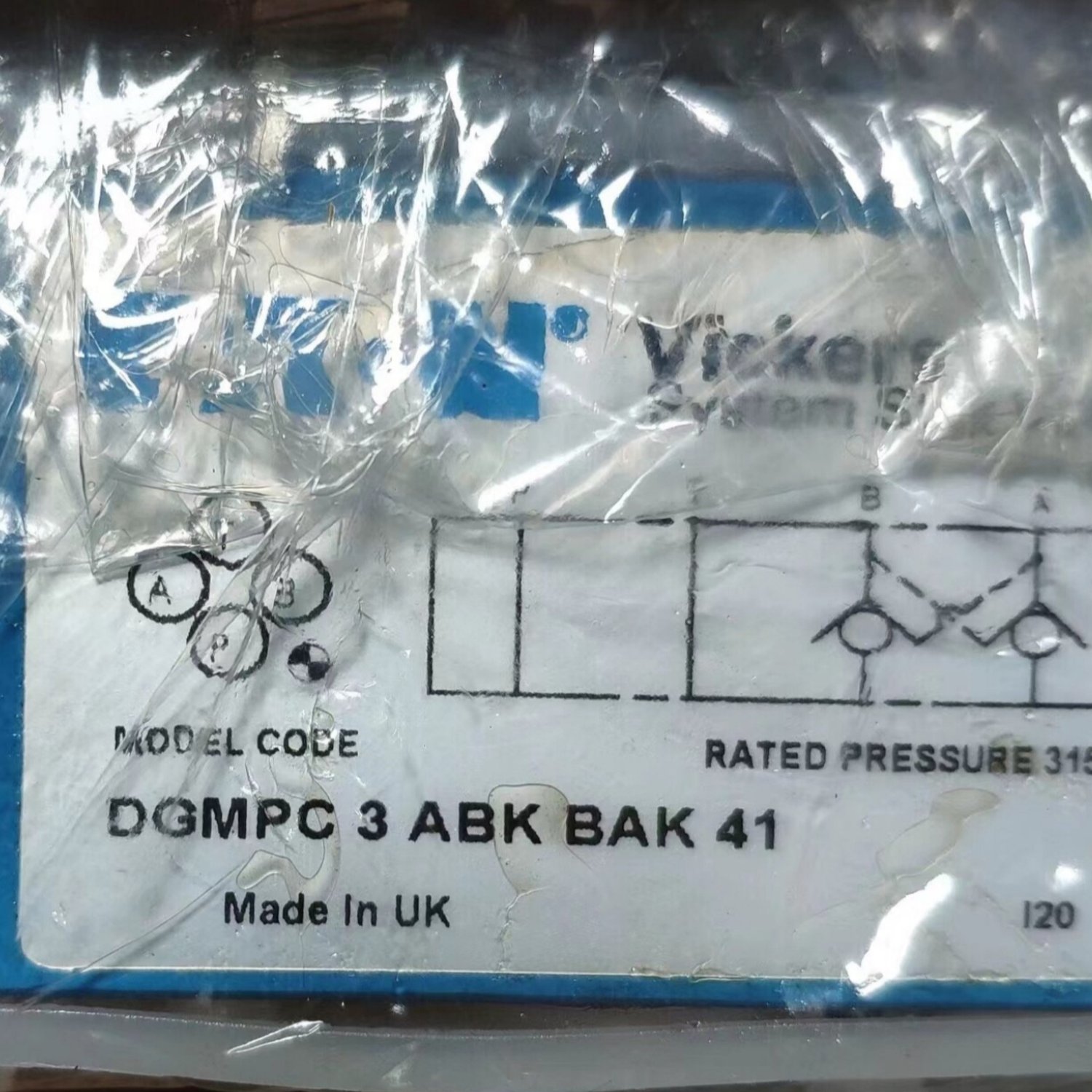 VICKERS DGMPC-3-ABK-BAK-41 Valve