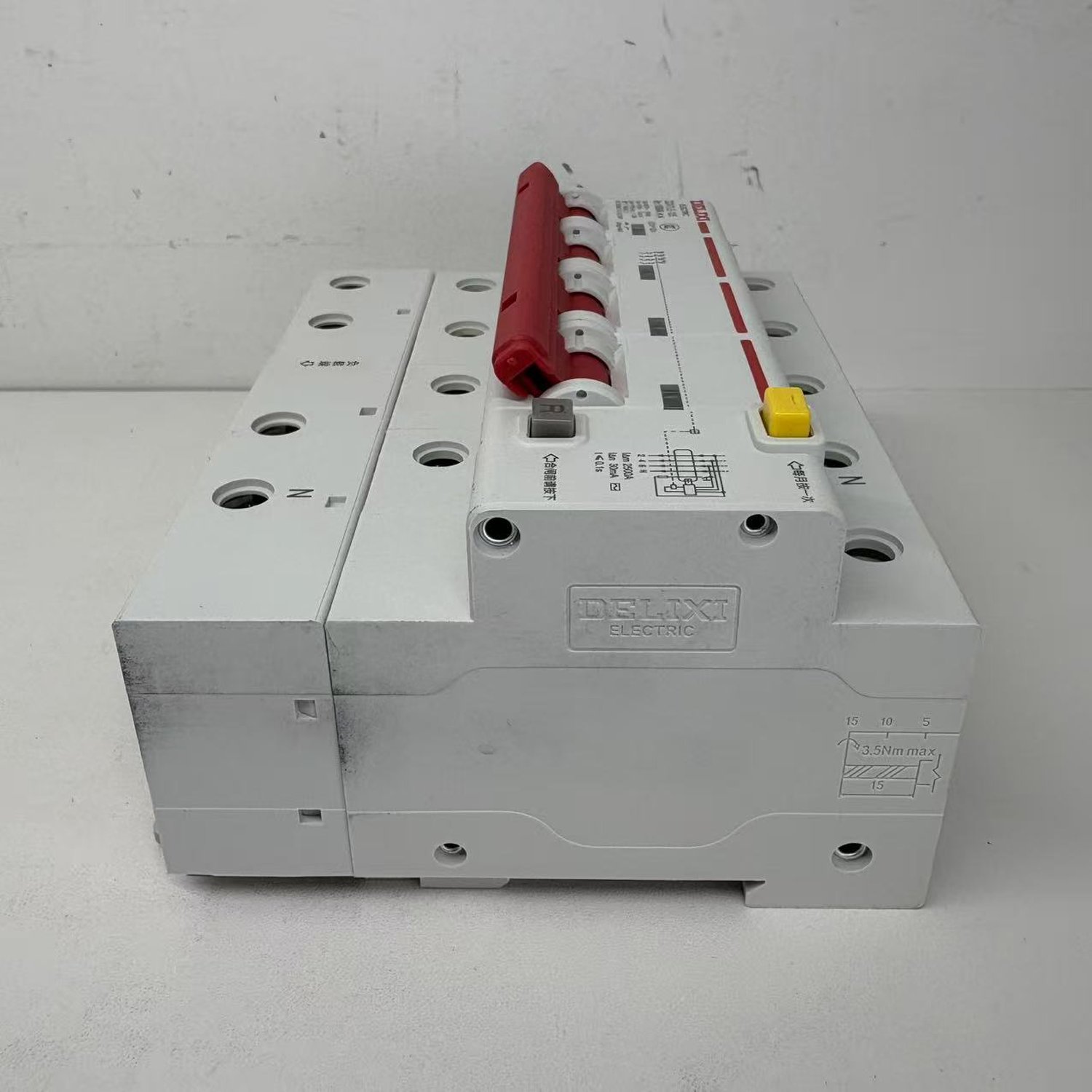 Delixi DZ47LE-125 4P 100A Residual Current Circuit Breaker (DZ47LE Series) - Image 5