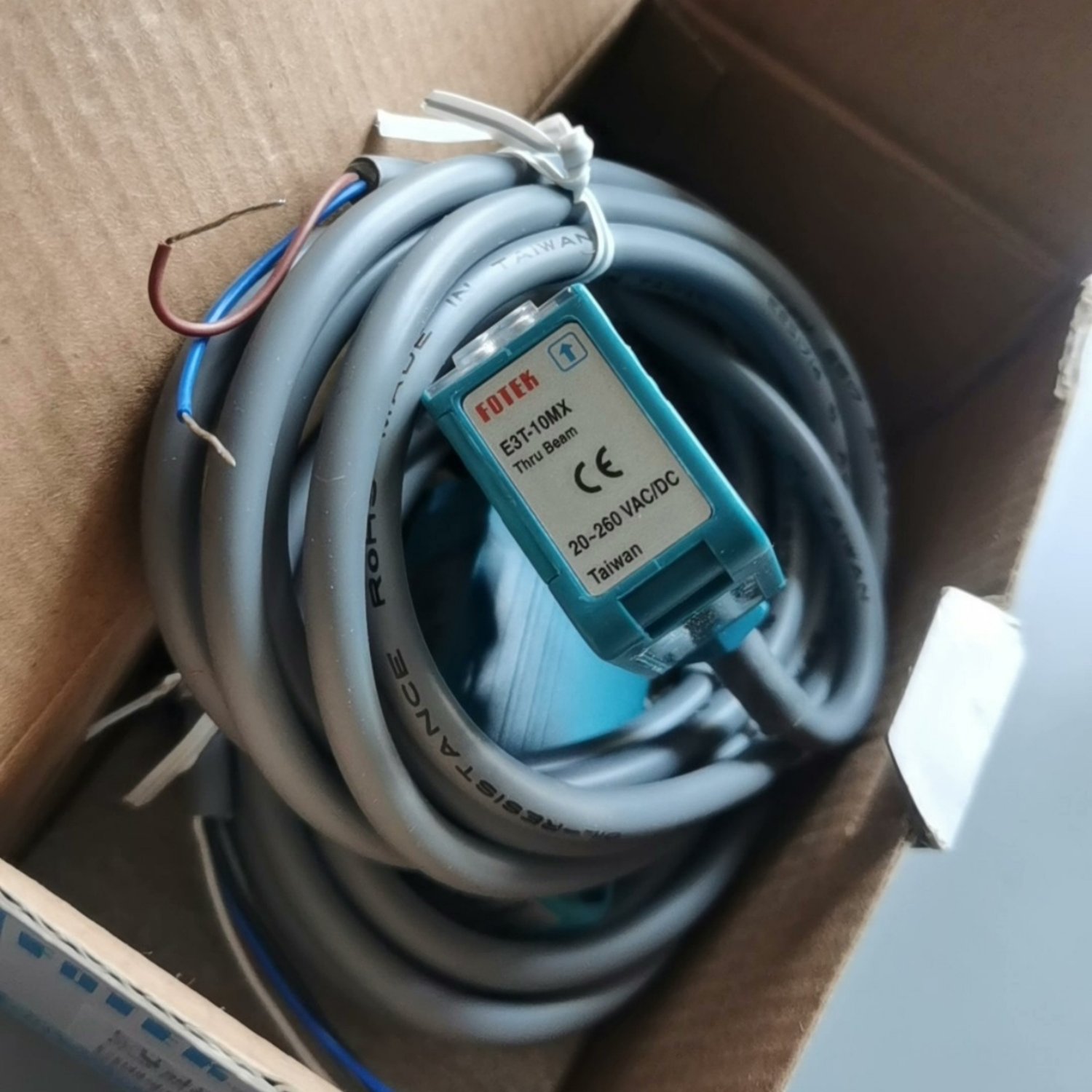FOTEK E3T-10MX+BR-1 Photoelectric Sensor (E3 Series) - Image 2