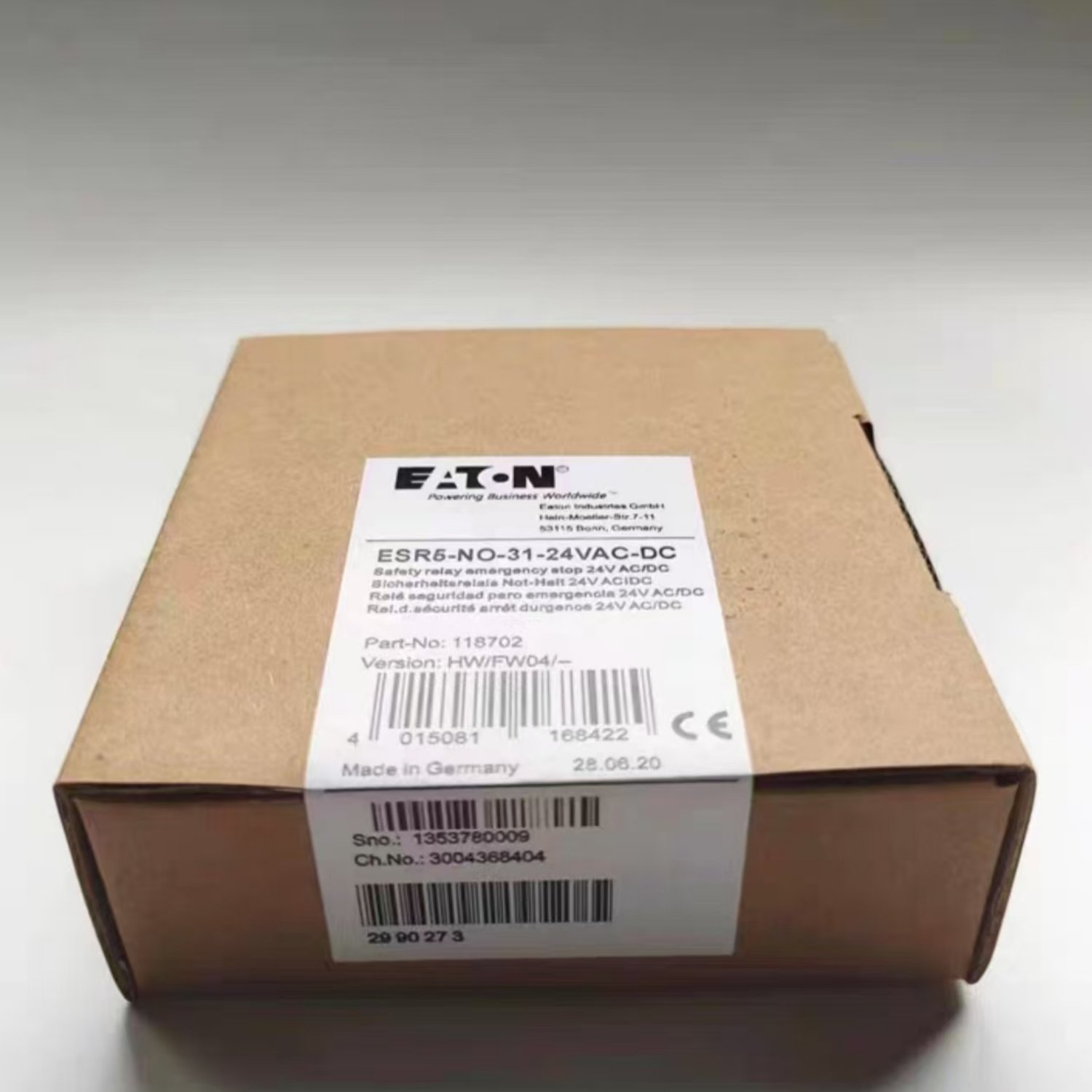 EATON ESR5-NO-31-24VAC-DC Safety Relay (ESR5) - Image 4