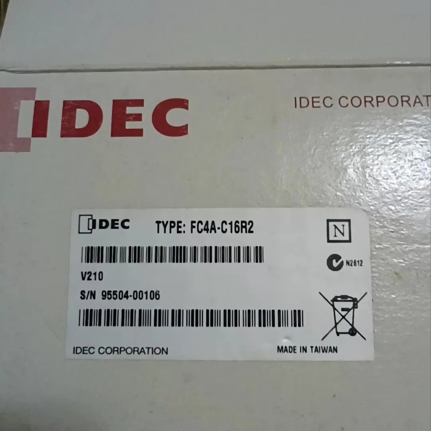 IDEC FC4A-C16R2 PLC CPU Module (MicroSmart FC4A) - Image 4