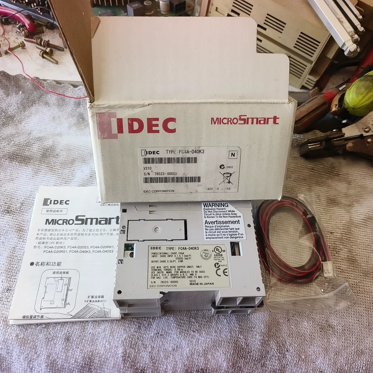 IDEC FC4A-D40K3 PLC CPU Module (MicroSmart FC4A) - Image 4