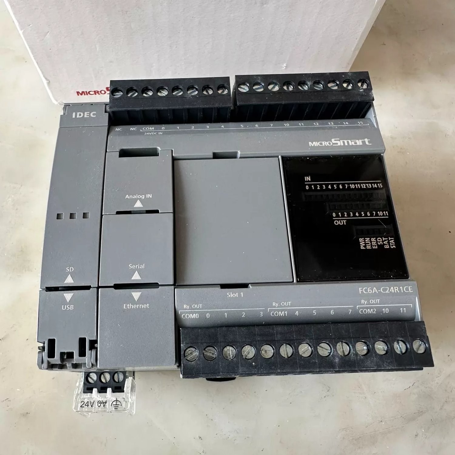 IDEC FC6A-C24P1CE PLC CPU Module (MicroSmart FC6A)